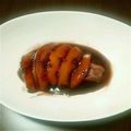 からすのこあこあ's cooksnap of when they made ポークステーキのバルサミコ・ピーチソース.