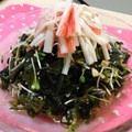 プニプニぷー's cooksnap of when they made 簡単☆かいわれ大根ツナわかめのぽん酢和え.