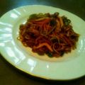 ニコニコまっきー's cooksnap of when they made 麺は半分♡切干大根deヘルシーな焼きそば.
