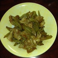 コンコロリーヌ's cooksnap of when they made ふきと豚肉のきんぴら炒め.