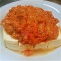 ほのー's cooksnap of when they made 豆腐に乗せるだけ♪ヘルシートマトソース.