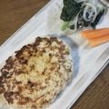 ◇◆ゆう◆◇'s cooksnap of when they made 豆腐と鶏胸挽き肉の和風ハンバーグ.