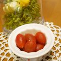 るるおか's cooksnap of when they made ミニトマトのシロップ漬け.