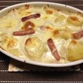 マキノスケ's cooksnap of when they made ポークビッツとポテトのグラタン.