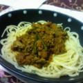 よしたけ's cooksnap of when they made ■トマトたっぷりミートソース■.