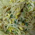 さこみな's cooksnap of when they made ∮もやしと三つ葉のわさびマヨ✰彡サラダ∮.