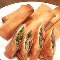 ジャム猫103's cooksnap of when they made ニンニクの芽とモヤシの春巻き～♪.