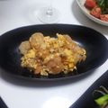 ねこパピュ's cooksnap of when they made お家で作ろう！ふわとろ玉子のエビチリ♪.