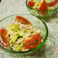 ガメコ's cooksnap of when they made キャベツのハム入りナムル.