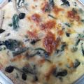 うさぎままこ's cooksnap of when they made ほうれん草とキノコのキッシュ.