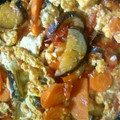 miyabi831's cooksnap of when they made トマトと茄子の玉子炒め.