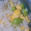 あのねゆきねぇ's cooksnap of when they made 白だしで♪梅とじゃこ入り簡単枝豆ごはん♪.