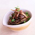 みみんご。's cooksnap of when they made 牛ごぼうの甘辛煮.