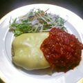 kana7716's cooksnap of when they made ヘルシー鶏胸肉のチーズ焼きトマトソース.