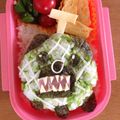 コキアタバシ's cooksnap of when they made キャラ弁　メロン熊.
