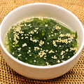 ちべターリー's cooksnap of when they made 簡単 中華ワカメスープ.