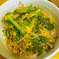 レオっさん's cooksnap of when they made シャキシャキなもやしとニラのナムル☆.