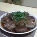 ふんか's cooksnap of when they made さぶ餅さんのみぞれ煮で♔しいたけの肉詰め.