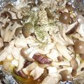 のりきん's cooksnap of when they made あんたが主役！なキノコのホイル焼き.