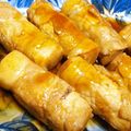はぴぬこ's cooksnap of when they made ～お弁当に～高野豆腐の豚肉巻き照り焼き.