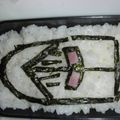 mokiti229's cooksnap of when they made 大人のキャラ弁◆ロビンマスク◆.