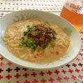 さぁ★たぁ★'s cooksnap of when they made ♫坦々麺じゃないよ♫辛くない豆乳そうめん.