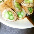 syunkoko's cooksnap of when they made アスパラのしそと豚肉巻き.