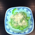 ヒルズジャーキー's cooksnap of when they made ゴーヤのおかか和え.