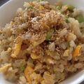 ナガヲ's cooksnap of when they made 焼肉のタレで！　石焼ビビンバ風チャーハン.