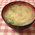 Akeimmy's cooksnap of when they made 夏の疲れた胃に。温かい味噌そうめん.