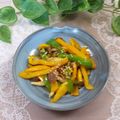 クックHG9V8Y☆'s cooksnap of when they made ピーマンとしめじ炒め お好きな野菜で.