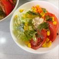 あやママ99's cooksnap of when they made ☆サラダうどん☆.