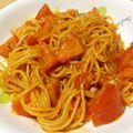 カボリン's cooksnap of when they made いっきにできるトマトパスタ♪.