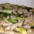 donburi●'s cooksnap of when they made ちんげん菜、豚バラのあるものだけ炒め.