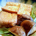 れこモン's cooksnap of when they made 甘～い厚揚げとシイタケとインゲンの煮たの.