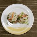 ヌーシ's cooksnap of when they made 健脳食☆人参とさば缶でツナおにぎり.