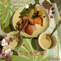 ティンク★'s cooksnap of when they made 温野菜に☆ごまマヨソース.