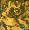 あかねk's cooksnap of when they made 子供が喜ぶにらのチーズ玉子とじ.