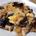 あずちもも's cooksnap of when they made 豚ときくらげの卵炒め.