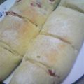 デザ子's cooksnap of when they made 手捏ねパン♪クランベリー＆クリームチーズ.
