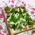 龍青空ママ's cooksnap of when they made アボカド×枝豆の和トースト.