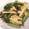 tomokoshiawase's cooksnap of when they made ジャガイモと空心菜のシャキシャキ炒め.