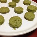 歩け歩け隊長's cooksnap of when they made 抹茶クレセントクッキー.
