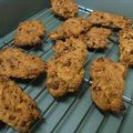 モグ157's cooksnap of when they made ☆ガリガリ食感☆おから納豆チップス.