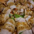 ヨシャ's cooksnap of when they made 豚しゃぶのサラダ巻き☆柚子胡椒ダレ.