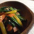 京都れもん's cooksnap of when they made にんじんと小松菜のナムル.