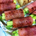 おさるのショーン's cooksnap of when they made ＊お弁当＊アスパラのベーコン巻き.