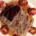 tomo☆pan's cooksnap of when they made ルクエ＊蒸しナス豚＊.