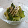 nasubeam's cooksnap of when they made きゅうりと茗荷で変わりナムル風.