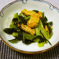 ジュエリーママ's cooksnap of when they made 小松菜と油揚げのおひたし・柚子胡椒風味.